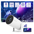 HY300 smart projector LCD projector home projector Android projector 4K home HD projector