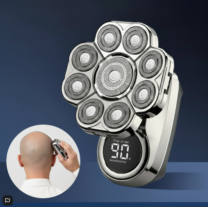 Electric Detachable Head Shaver